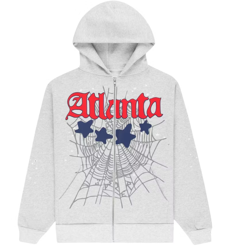Sp5der Atlanta Full Zip Hoodie